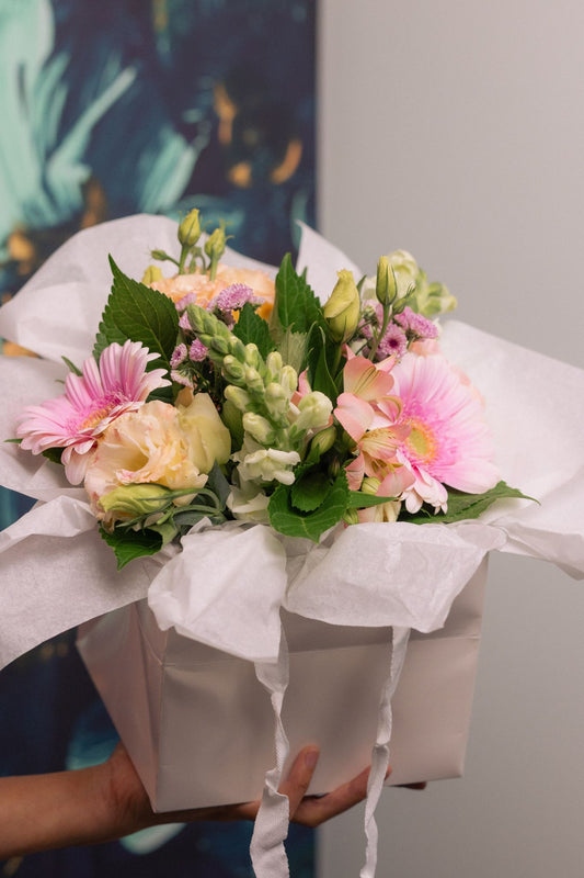 Soft Pastels Flower Bag