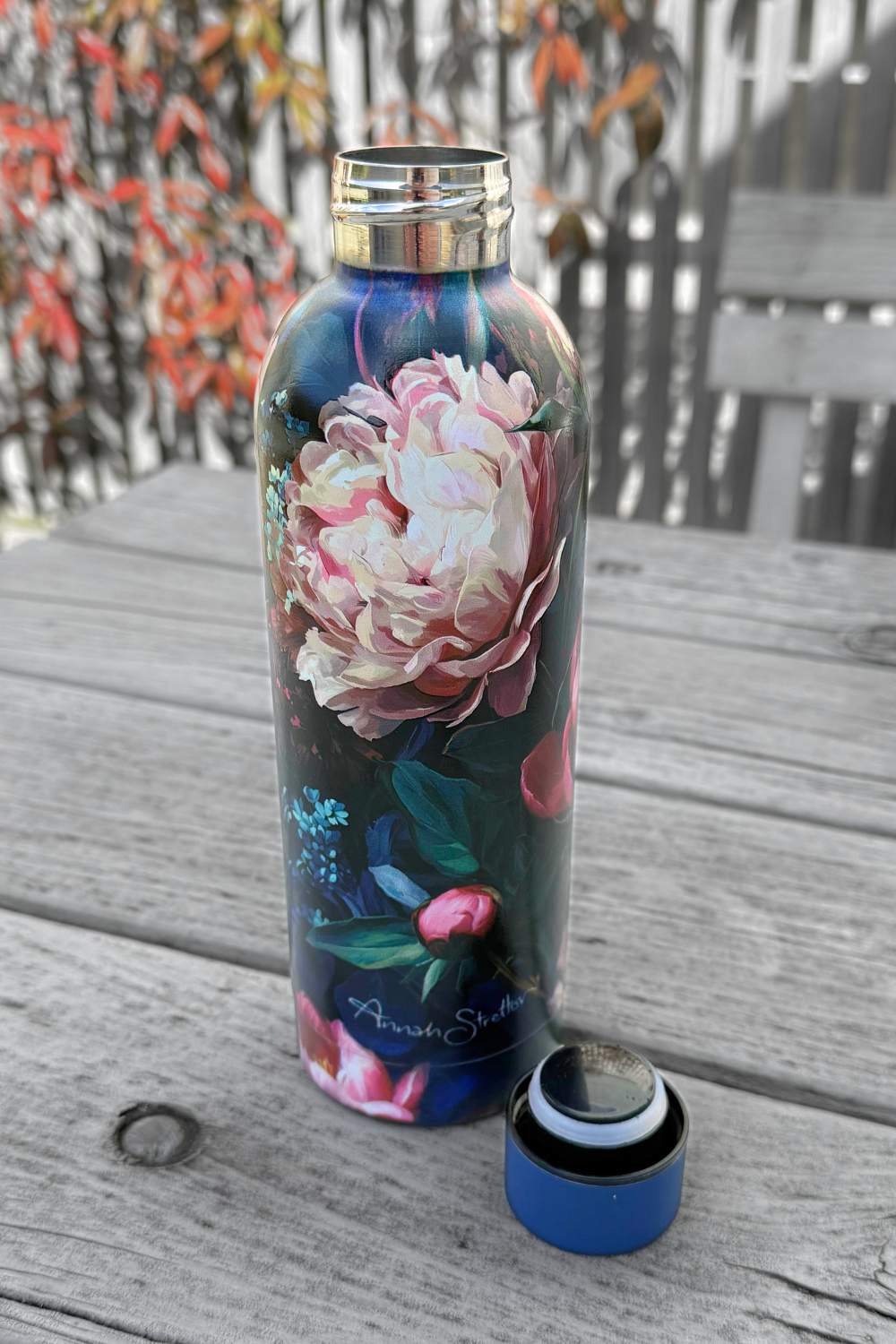 Annah Stretton Florist’s Revenge floral insulated water bottle